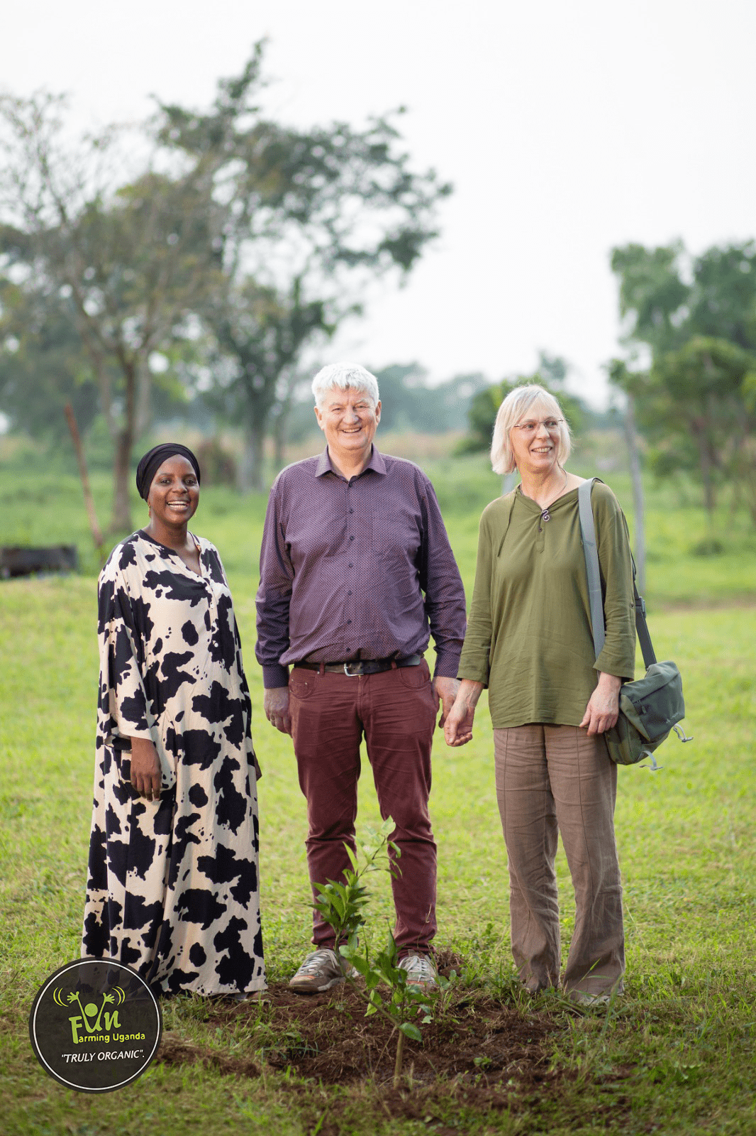 German Visitors To Fun Farming Uganda With Hajjat